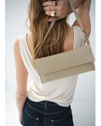 Mango - Shoulder Bag With Strap - Lyst