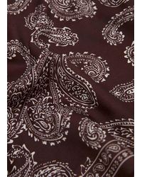 Mango - Triangular Paisley Bandana - Lyst