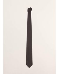 Mango - Plain Tie - Lyst