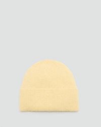 Mango - Rib-Knit Cap - Lyst