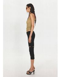 Mango - Capri Trousers With Openings - Lyst