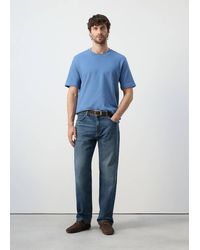 Mango - 100% Cotton T-Shirt Regular Fit - Lyst