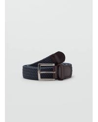 MANGO TEEN - Braided Belt - Lyst