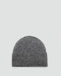 Mango - Rib-Knit Cap - Lyst
