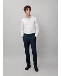 MANGO TEEN - Straight Suit Trousers - Lyst