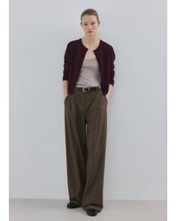 Mango - Fine-Knit Straight-Fit Cardigan - Lyst
