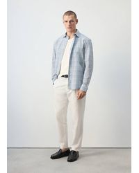 Mango - Regular Fit Trousers - Lyst