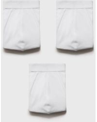Mango - 3-Pack Combined Briefs - Lyst