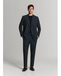 Mango - Boston Regular-Fit Double-Breasted Suit Jacket - Lyst