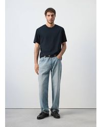 Mango - Regular Fit T-Shirt 190Gsm - Lyst