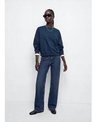 MANGO TEEN - Sweatshirt With Rhinestone Detail - Lyst