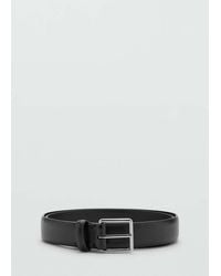 Mango - 100% Bovine Leather Belt - Lyst