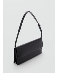 Mango - Schultertasche Mit Umschlag - Lyst
