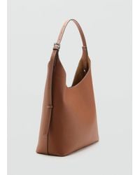 Mango - Shopper Bag With Buckle - Lyst