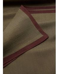 Mango - Wool Pocket Square - Lyst