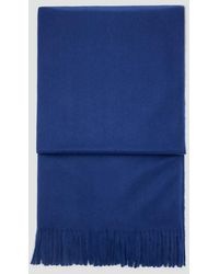 Mango - Fringed Edge Scarf - Lyst