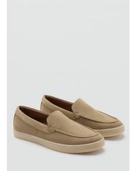 Mango - Split Leather Shoes - Lyst