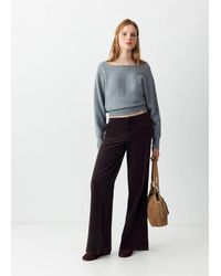 MANGO TEEN - Corduroy Wide-Leg Jeans - Lyst