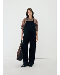 Mango - Maternity Denim Dungarees - Lyst
