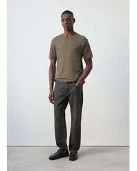 Mango - Regular Fit T-Shirt 200Gsm - Lyst