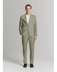 Mango - Milan Slim-Fit Suit Trousers - Lyst