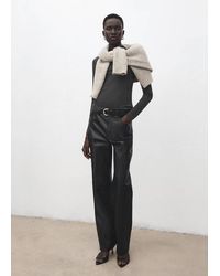 Mango - Turtleneck T-Shirt - Lyst