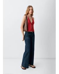 MANGO TEEN - Open-Back Tie Top - Lyst