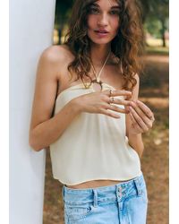 MANGO TEEN - Pack Of 3 Combined Rings - Lyst