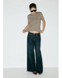 Mango - Gestreifter Feinstrickpullover - Lyst