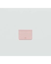 Mango - Croc-Effect Card Holder - Lyst