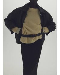 Mango - Square Buckle Belt - Lyst