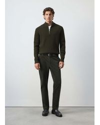 Mango - Corduroy Slim-Fit Trousers - Lyst