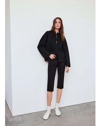 Mango - Straight Jacket With Frogging Fastenings - Lyst