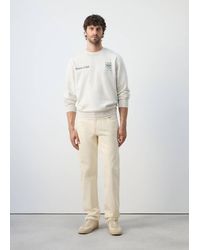 Mango - 100% Cotton Polo Sweatshirt - Lyst