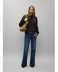 MANGO TEEN - Low Waist Flare Jeans - Lyst