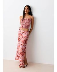 MANGO TEEN - Floral Print Skirt - Lyst
