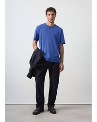 Mango - Regular Fit T-Shirt 200Gsm - Lyst