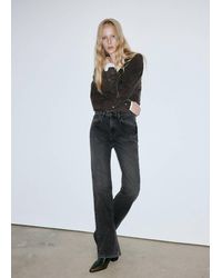 Mango - Mid-Rise Flared Jeans - Lyst