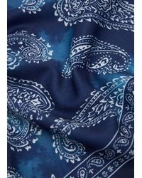 Mango - Triangular Paisley Bandana - Lyst