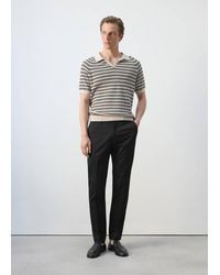 Mango - Dublino Slim-Fit Chino Trousers - Lyst