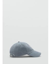 MANGO TEEN - Cotton Visor Cap - Lyst