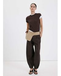 Mango - Polka-Dot Knitted Sweater - Lyst