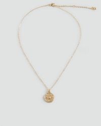 MANGO TEEN - Cancer Zodiac Necklace - Lyst