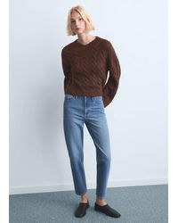 Mango - Mom2000 High-Rise Jeans - Lyst