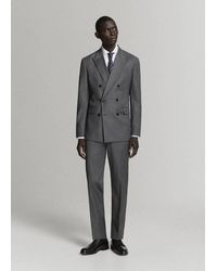 Mango - Monaco Slim-Fit Suit Trousers - Lyst