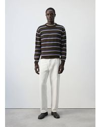 Mango - 100% Cotton Mid-Weight Knit Jumper - Lyst