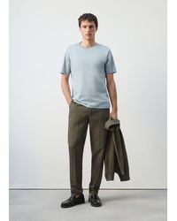 Mango - 100% Cotton T-Shirt Regular Fit - Lyst