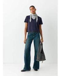 MANGO TEEN - Cotton T-Shirt With Braided Detail - Lyst