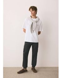 MANGO TEEN - 100% Cotton Embroidered T-Shirt - Lyst