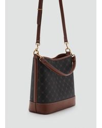 Mango - Large Bucket Bag - Lyst